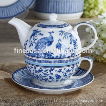Elegant New Bone China Ceramic Chinese Porcelain Tea set Made in China